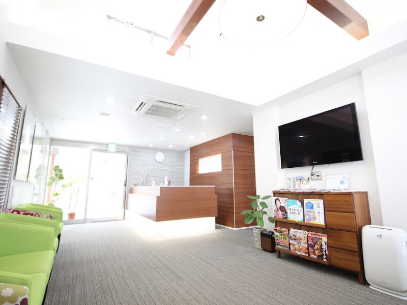 リラックスできる待合室